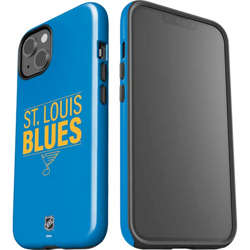 NHL St. Louis Blues Lineup iPhone 15 Impact Case